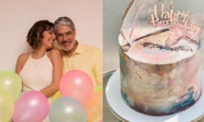 William Bonner e a esposa Natasha